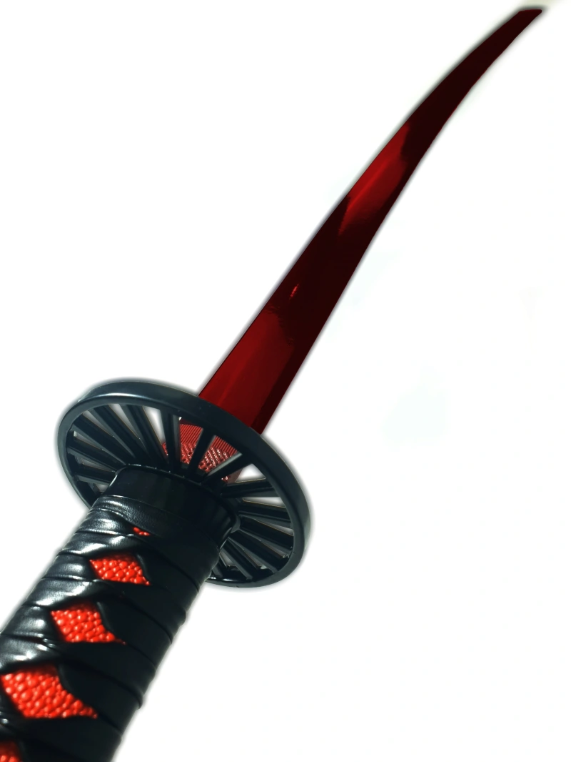 katana tanjiro lame ecarlate