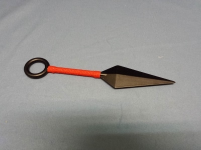 grand kunai metal rouge