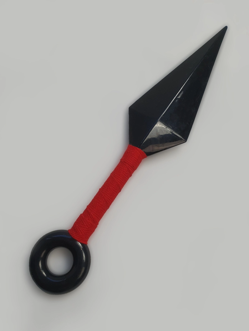 grand kunai plastique rouge