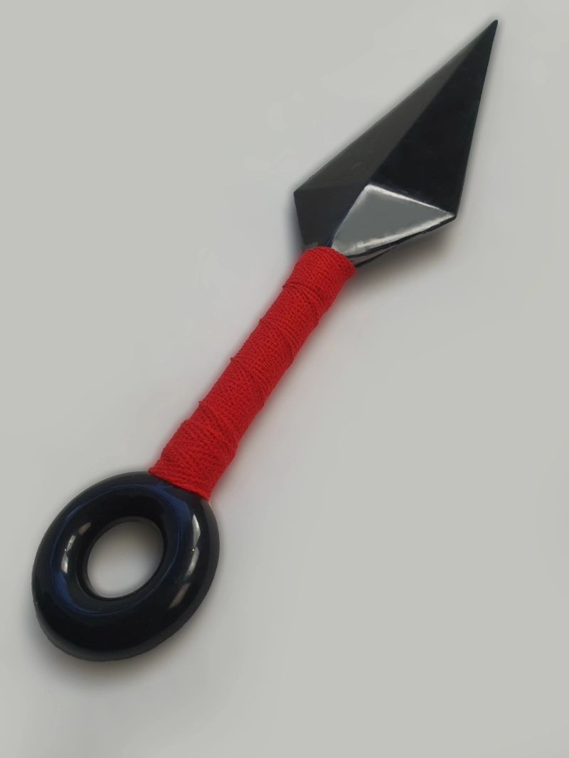 grand kunai plastique rouge