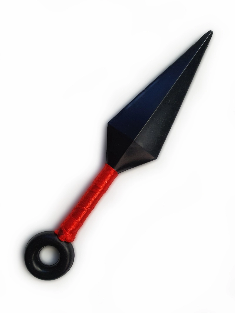 petit kunai plastique rouge