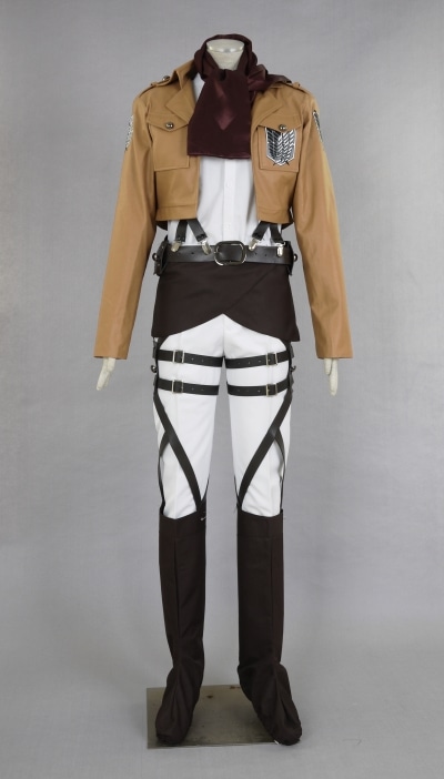 cosplay mikasa ackerman dans attaque des titans