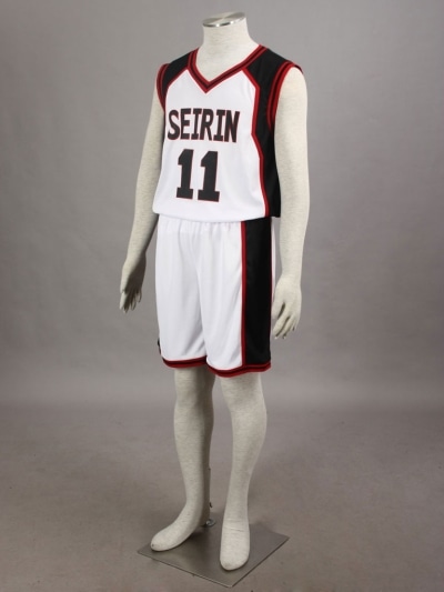 cosplay tetsuya kuroko n°11 seirin version blanche