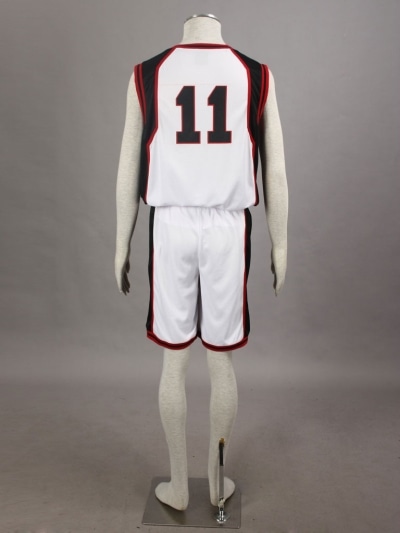 cosplay tetsuya kuroko n°11 seirin version blanche