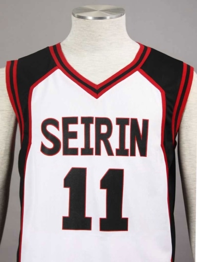 cosplay tetsuya kuroko n°11 seirin version blanche