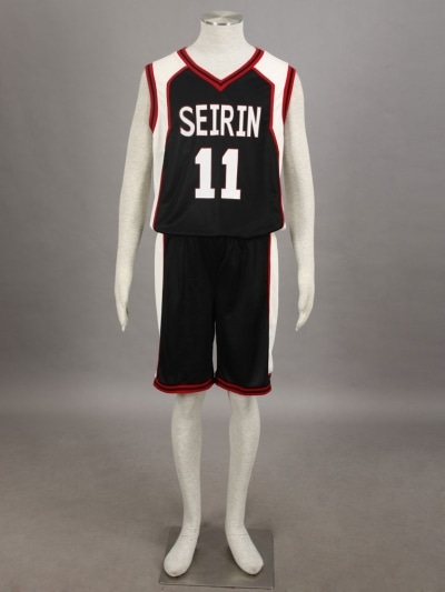 cosplay tetsuya kuroko n°11 seirin version noire