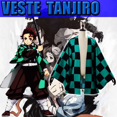 cape de tanjiro dans demon slayer