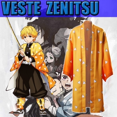 cape de zenitsu dans demon slayer