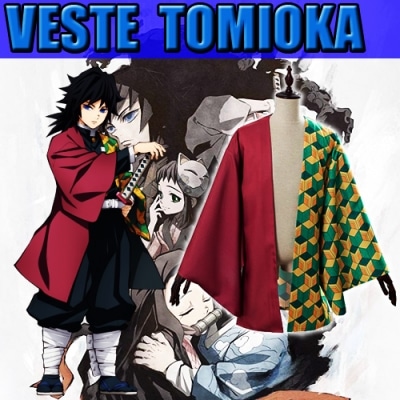 cape de tomioka dans demon slayer