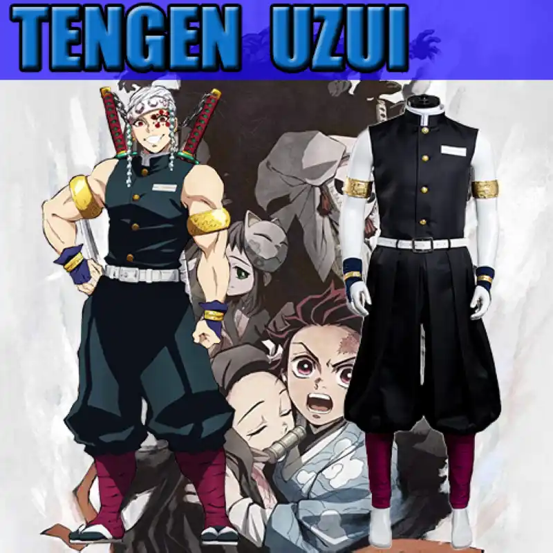 cosplay tengen tenue complete dans demon slayer