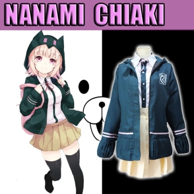 cosplay de Chiaki Nanami dans danganronpa 