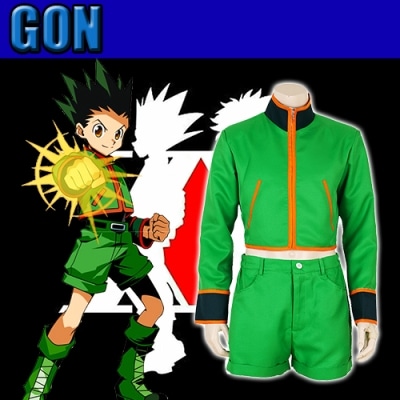 cosplay gon freecss dans hunter x hunter