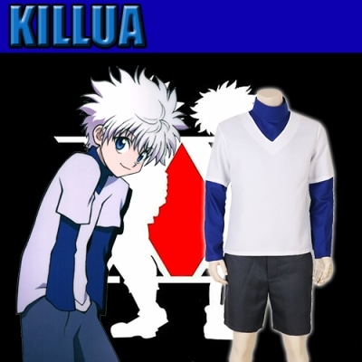 cosplay killua zoldik  dans hunter x hunter