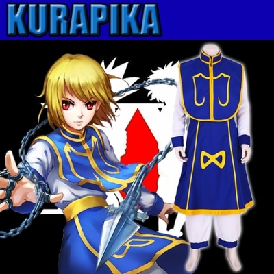 cosplay kurapika dans hunter x hunter