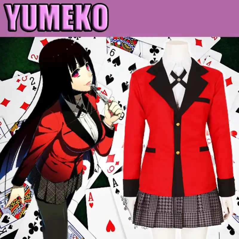 cosplay de yumeko dans gambling school