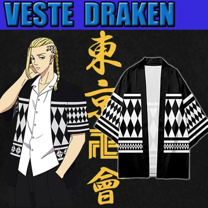 veste de draken dans tokyo revengers