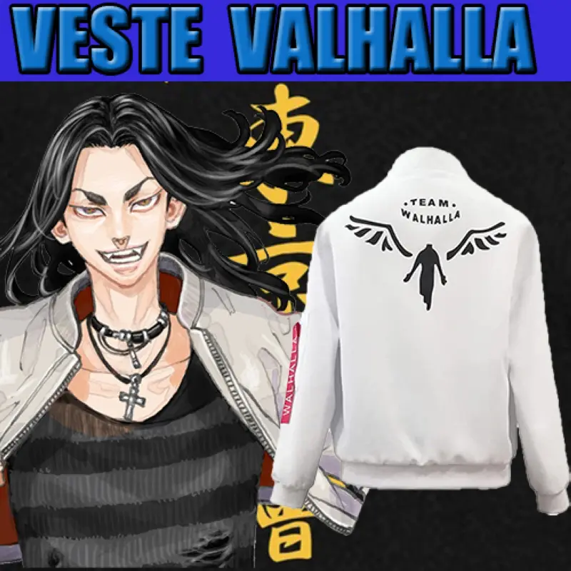 veste valhalla de tokyo revengers