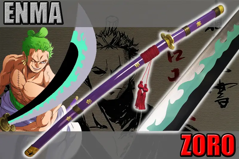 katana enma de zoro roronoa dans one piece v4