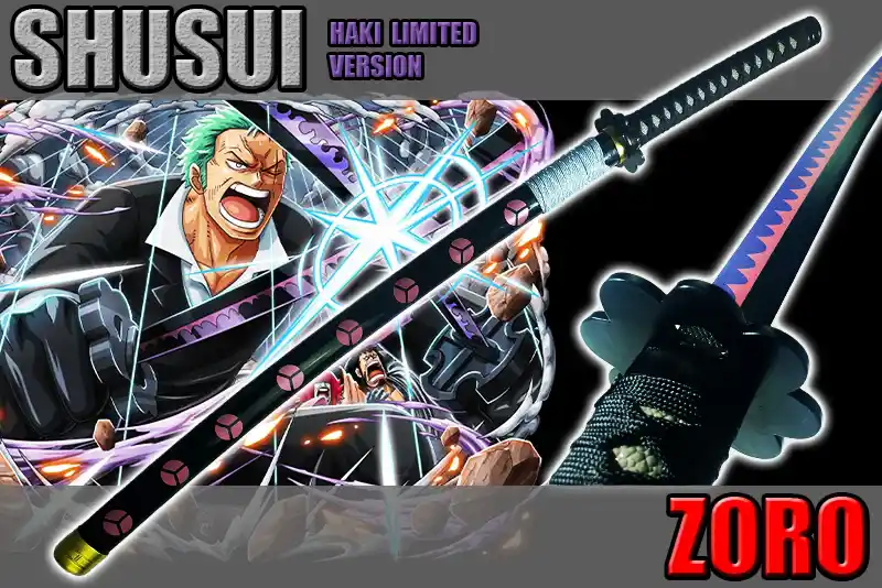 katana shusui haki limited version de zoro roronoa