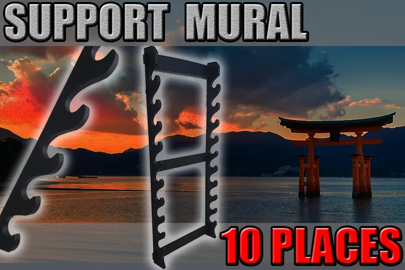 support katana (mural) 10 pcs