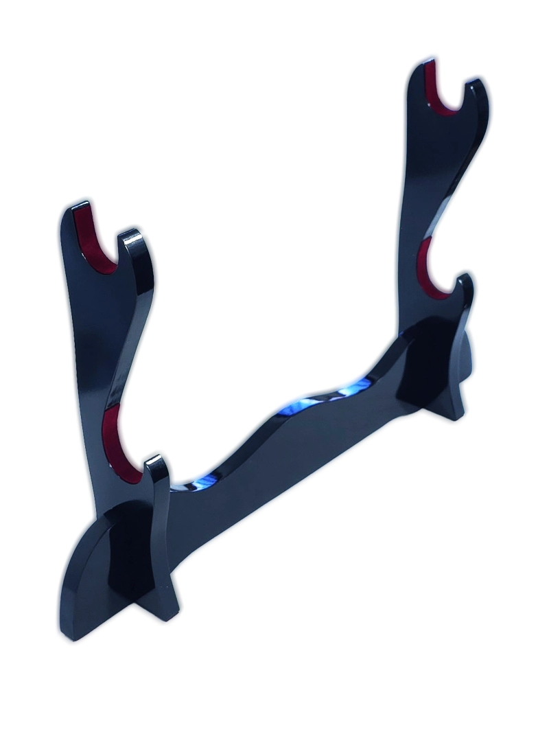 support katana laqué sur table 2 pc