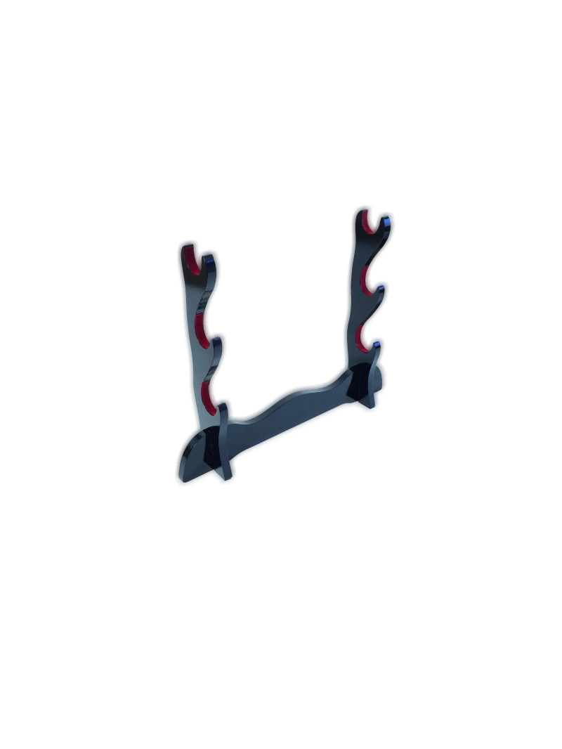 support katana laqué sur table 3 pc