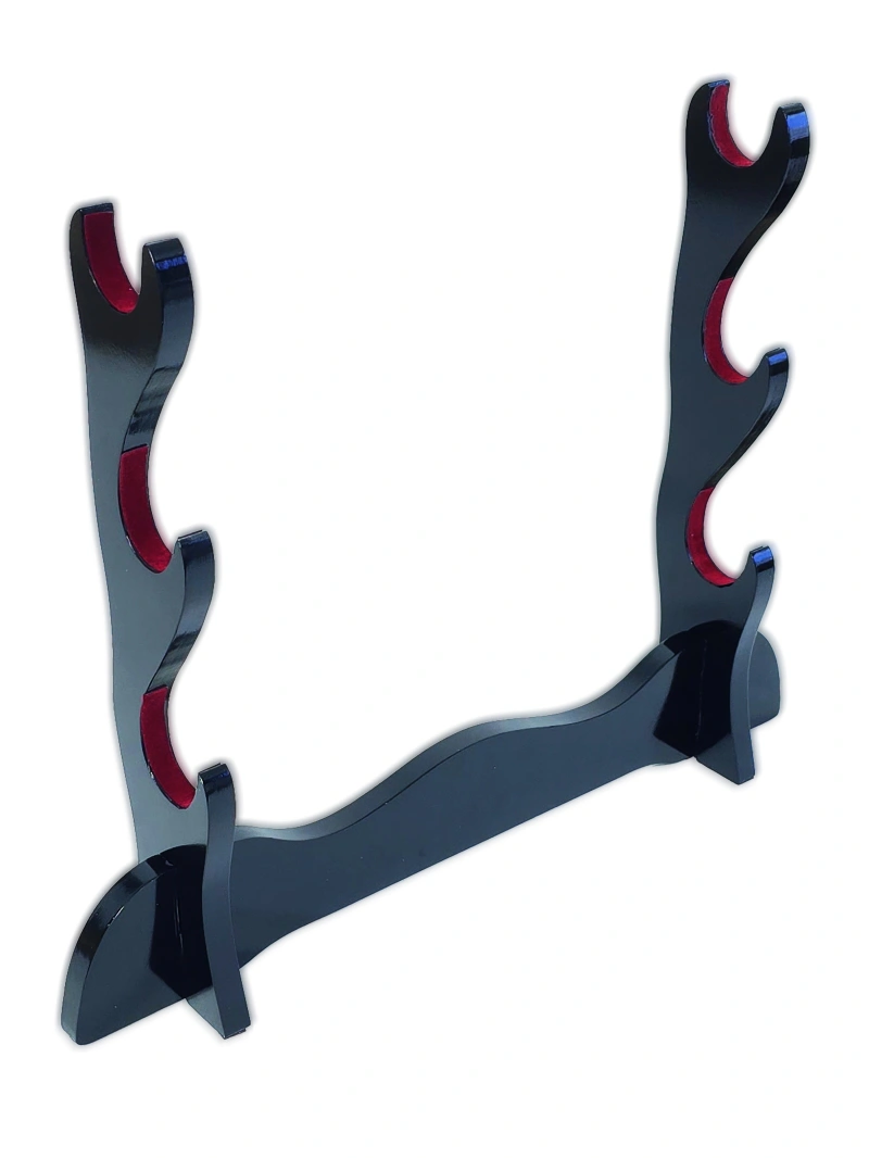 support katana laqué sur table 3 pc