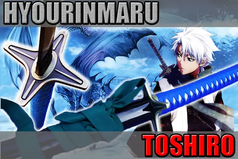 katana hyourinmaru de toshiro hitsugaya