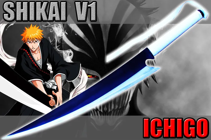 katana ichigo zangetsu le 1er shikai