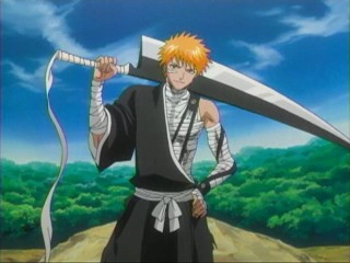 katana ichigo zangetsu le 1er shikai