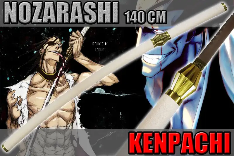 katana nozarashi de zaraki kenpachi 140 cm