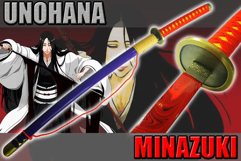 katana minazuki de unohana dans bleach