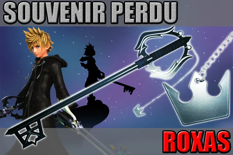 keyblade souvenir perdu oblivion de roxas kingdom hearts