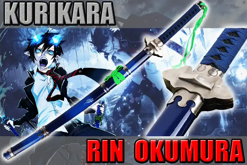 katana de rin okumura dans blue exorcist katana kurikara 