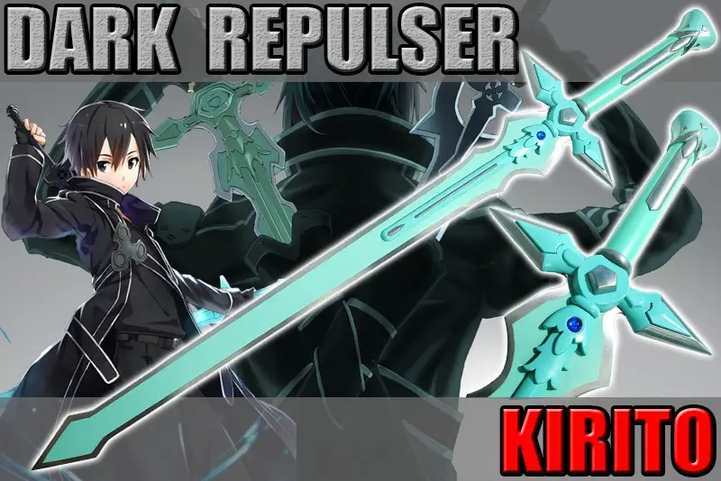 épée kirito dark repulser dans sao