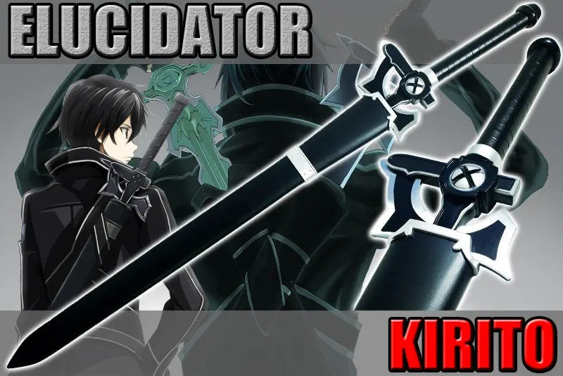 épée kirito elucidator (v2) dans sao