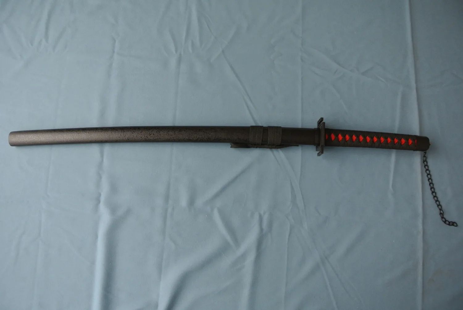 katana ichigo bankai noir en bois