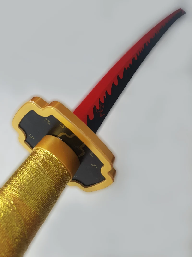 katana de yoriichi tsugikuni en bois dans demon slayer