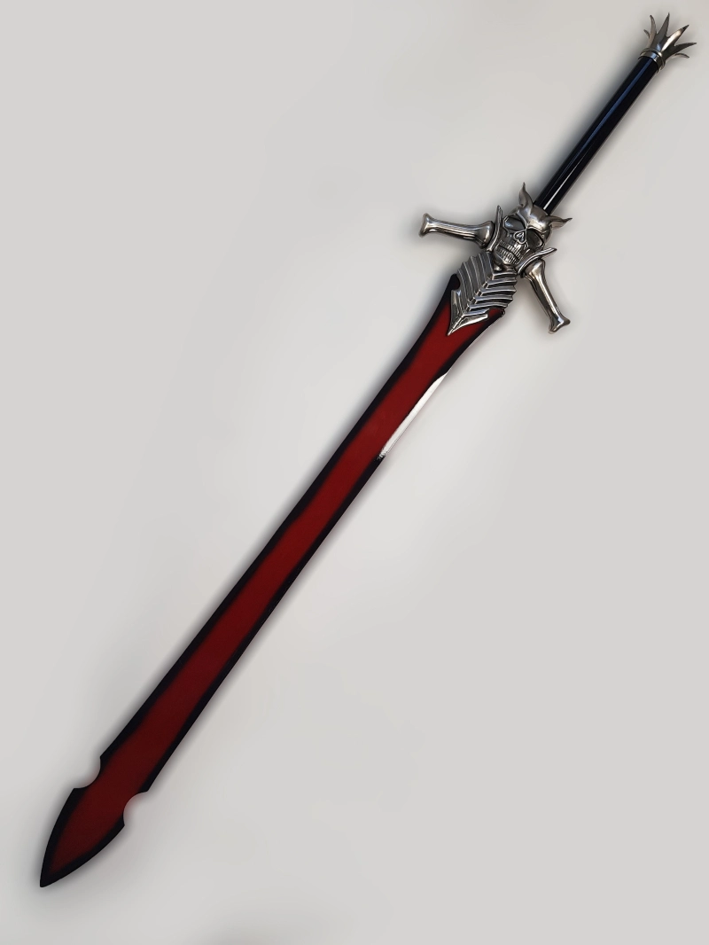 epee de dante dans devil may cry version rouge