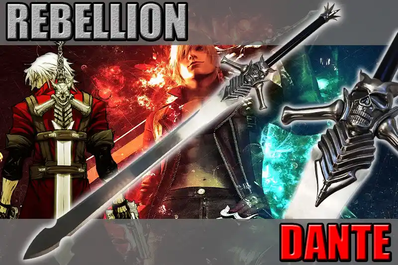 epee de dante dans devil may cry silver