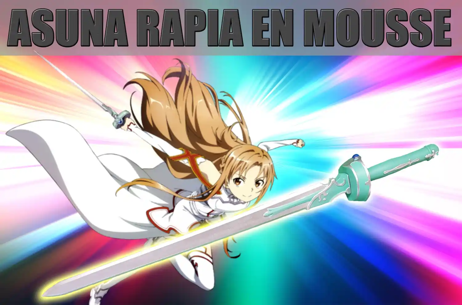 rapia d'asuna en mousse