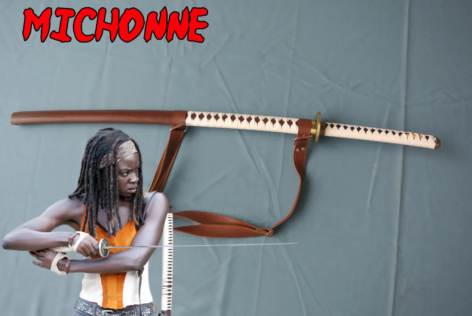 katana michonne walking dead