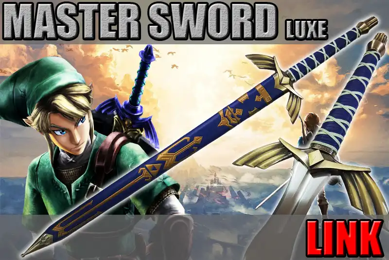 master sword épée link version luxe