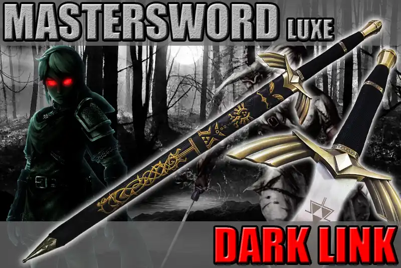 master sword épée dark link version luxe