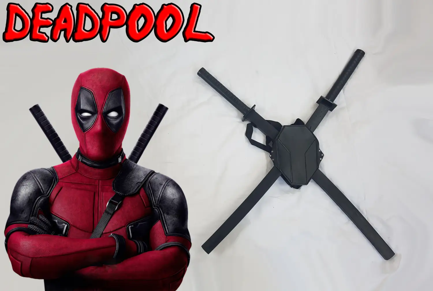 ensemble des deux epees deadpool