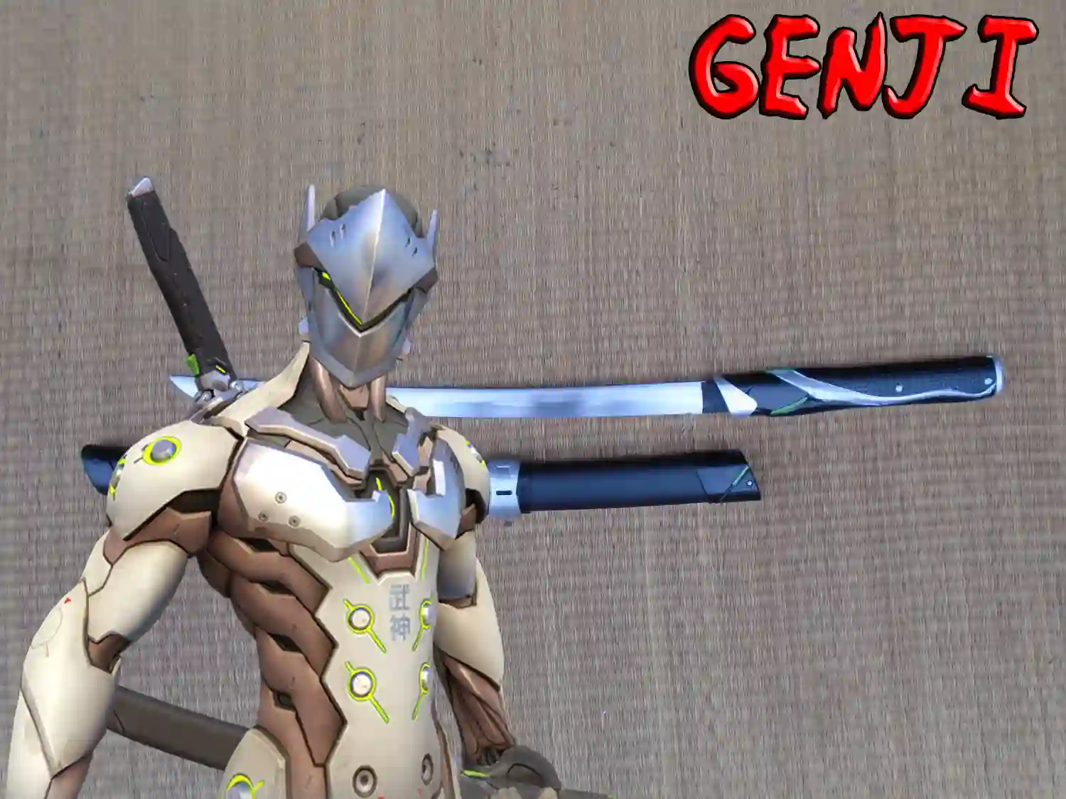 genji overwatch katana court