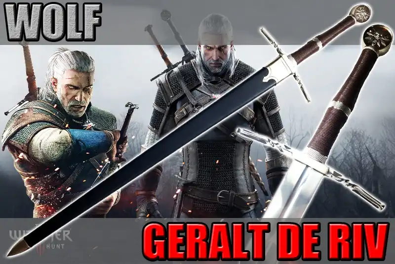 épée the witcher 3 wolf de geralt de riv