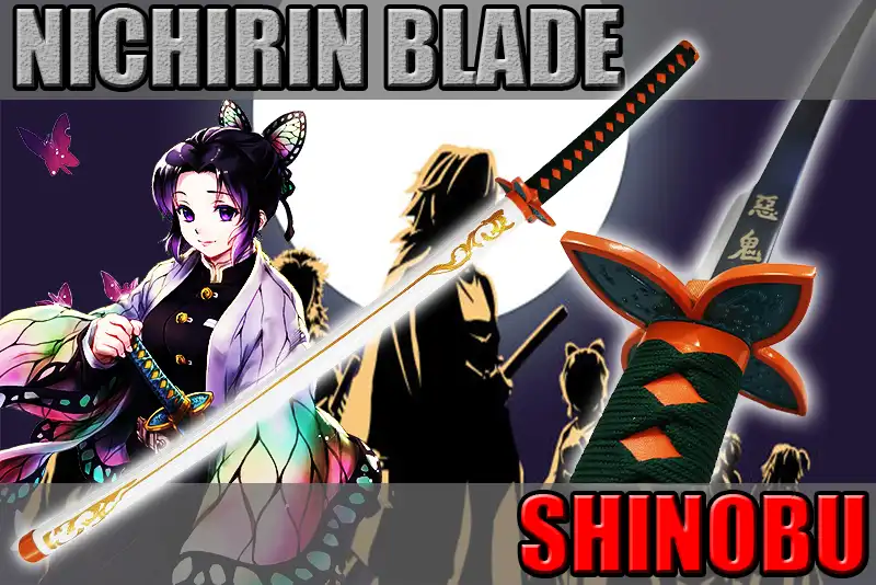 katana de kochou shinobu dans demon slayer