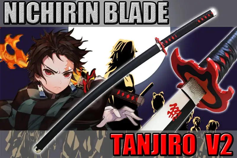 katana tanjiro kamado dans demon slayer v2