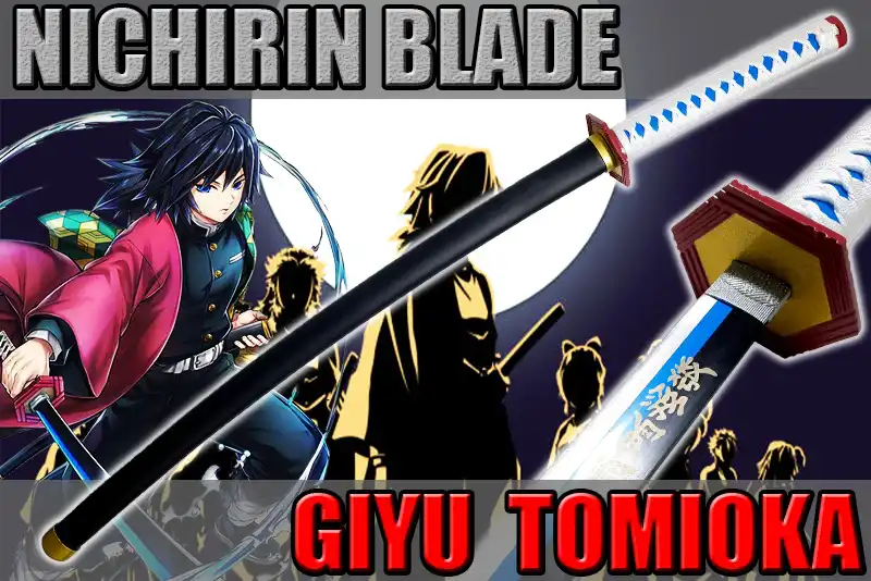 katana de tomioka dans demon slayer v2